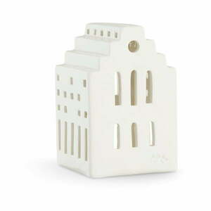 Biały ceramiczny lampion Kähler Design Long Church, wys. 10 cm obraz