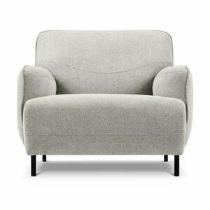 Jasnoszary fotel Windsor & Co Sofas Neso obraz