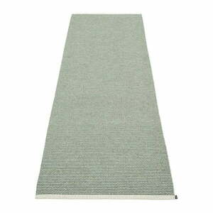 Jasnozielony chodnik odpowiedni na zewnątrz 70x200 cm Mono Sage Army – Pappelina obraz