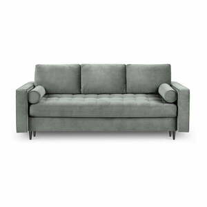 Jasnoszara rozkładana sofa Milo Casa Santo obraz