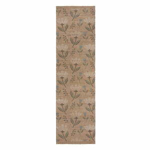 Chodnik tkany ręcznie z mieszkanki juty60x230 cm Arriana – Flair Rugs obraz
