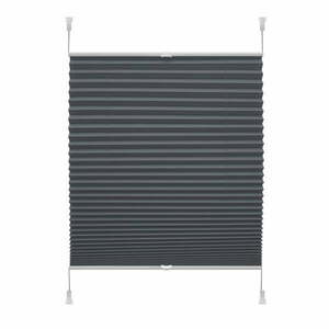 Antracytowa roleta 42, 5x150 cm Plisé Verona – Gardinia obraz