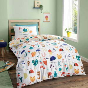 Pościel dziecięca jednoosobowa 140x200 cm Woodland Alphabet – RHS obraz