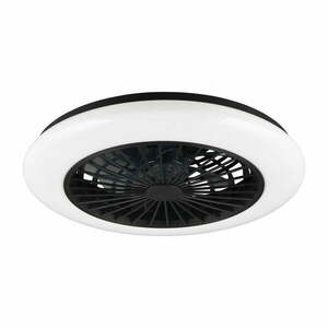 Lampa sufitowa LED w kolorze matowej czerni Stralsund – Trio obraz