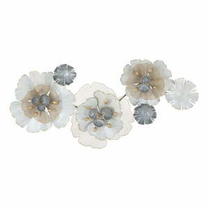 Metalowa dekoracja ścienna Mauro Ferretti Flowery, 119x60 cm obraz