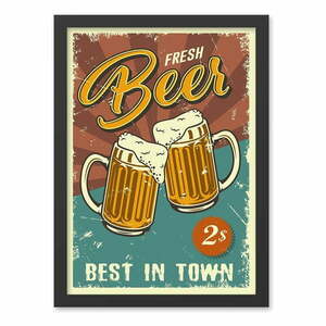 Obraz 40x55 cm Beer – Wallity obraz