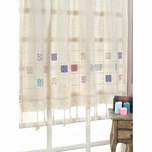 Kremowa firanka 300x200 cm Buldan – Oyo Concept obraz