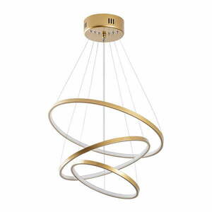 Lampa wisząca LED w kolorze złota ø 50 cm Simit – Opviq lights obraz