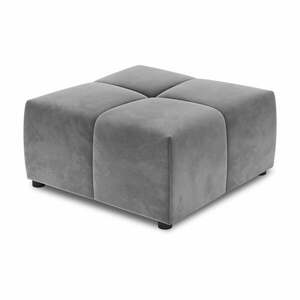 Szary moduł aksamitnej sofy Rome Velvet – Cosmopolitan Design obraz