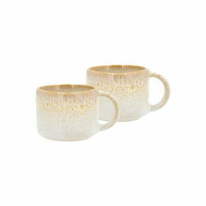 Kremowe kamionkowe kubki zestaw 2 szt. na espresso 80 ml Styles – Villa Collection obraz