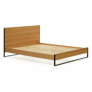 Łóżko dwuosobowe ze stelażem 160x200 cm Taiana – Kave Home obraz