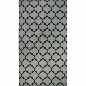 Szary dywan odpowiedni do prania 80x50 cm – Vitaus obraz