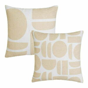 Poduszki dekoracyjne z materiału bouclé zestaw 2 szt. 45x45 cm Mid Century – Casa Selección obraz
