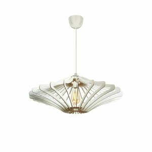 Biała lampa wisząca ø 59 cm – Opviq lights obraz