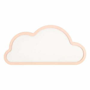 Różowa lampka dziecięca Cloud – Candellux Lighting obraz
