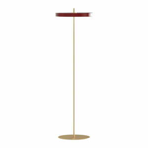 Czerwona lampa stojąca LED ze ściemniaczem i metalowym kloszem (wysokość 151 cm) Asteria Floor – UMAGE obraz