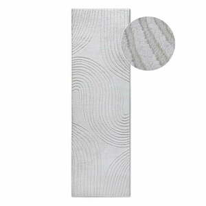 Kremowy chodnik 80x240 cm Pigment Cream White – Elle Decoration obraz