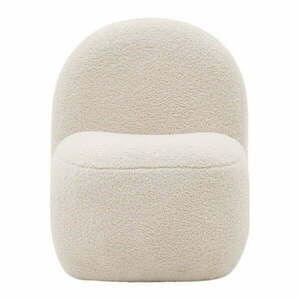 Biały fotel dziecięcy z materiału bouclé Bucky – Kave Home obraz