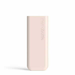 Różowe silikonowe etui na butelkę SLIM Memobottle Sleeve obraz