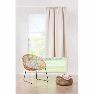 Kremowa zasłona 140x160 cm Soho – Mendola Fabrics obraz