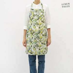 Lniany fartuch Lotus – Linen Tales obraz