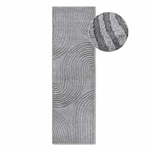 Szary chodnik 80x240 cm Pigment Light Grey – Elle Decoration obraz