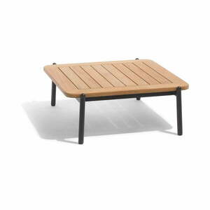 Stolik ogrodowy z litego drewna tekowego 75x68 cm Omer – Diphano obraz