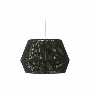 Czarny tekstylny abażur ø 36, 5 cm Cantia – Kave Home obraz