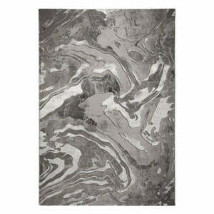 Dywan w szaro-srebrnym kolorze 300x400 cm Marbled – Flair Rugs obraz