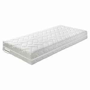 Twardy/średnio twardy sprężynowy materac dwustronny 120x200 cm Comfort Flow – BENAB obraz