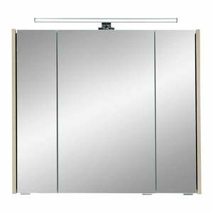 Szafka łazienkowa w dekorze sosny w naturalnym kolorze 70x80 cm Quickset 393 – Pelipal obraz