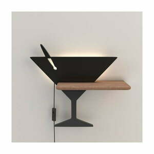 Czarny kinkiet LED Piccolo – Candellux Lighting obraz