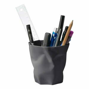 Czarny kubek na ołówki Essey Pen Pen Black obraz