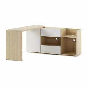 Biurko z blatem w dekorze dębu 48x159 cm Tango – TemaHome obraz