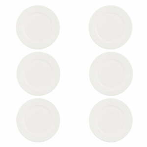 Białe porcelanowe talerze zestaw 6 szt. ø 27 cm Ala – Villa Altachiara obraz