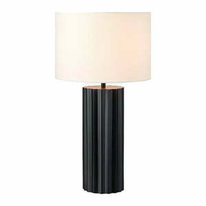 Czarna lampa stołowa z tekstylnym kloszem (wys. 60 cm) Hashira – Markslöjd obraz