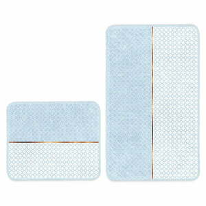 Niebieskie dywaniki łazienkowe zestaw 2 szt. 60x100 cm – Mila Home obraz