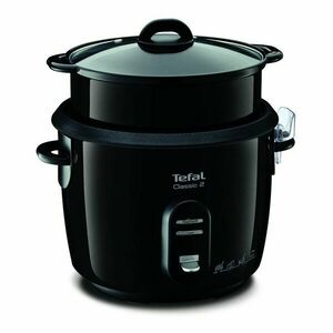 Czarne urządzenie do gotowania ryżu RK103811 – Tefal obraz