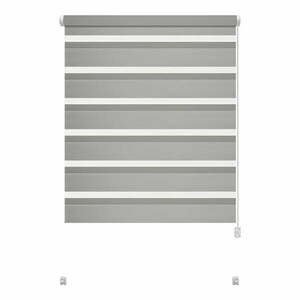 Szara roleta dzień i noc 80x150 cm Zebra – Gardinia obraz