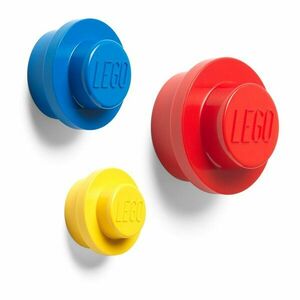 Komplet 3 wieszaków ściennych LEGO® Colour obraz