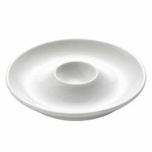 Biały porcelanowy stojak na jajko Maxwell & Williams Basic obraz