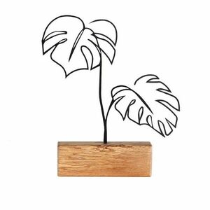 Metalowa figurka Leaves – Mioli Decor obraz