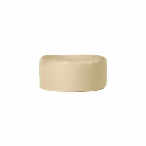 Beżowy puf ogrodowy Round – Floriane Garden obraz