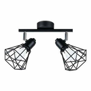 Czarna lampa sufitowa ø 10 cm Varpu – Nice Lamps obraz