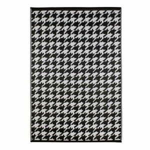 Czarno-biały dywan zewnętrzny Green Decore Houndstooth, 120x180 cm obraz