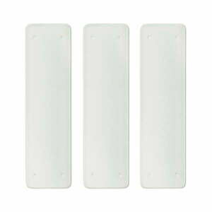 Szklany komponent – półka 3 szt. 110x1 cm Sitra – Kave Home obraz