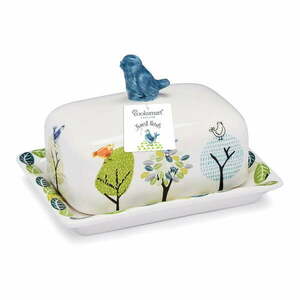 Ceramiczna maselniczka Forest Birds – Cooksmart ® obraz