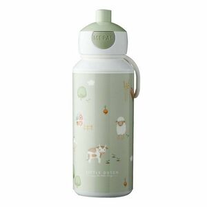 Jasnozielona butelka dla dzieci 400 ml Little farm – Mepal obraz