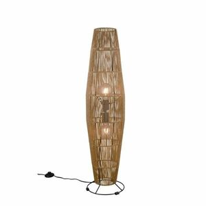 Naturalna lampa stojąca (wys. 103 cm) Miki – Trio obraz