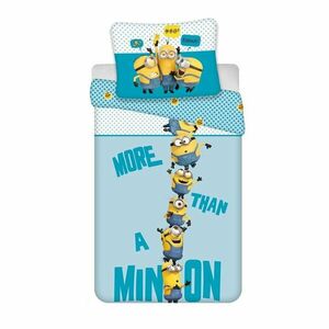 Dziecięca pościel jednoosobowa z mirowłókna 140x200 cm Minions 2 – Jerry Fabrics obraz